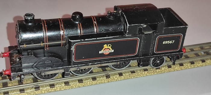 Locomotiva pt. trenulet electric scara Ho - 16 mm - full metal HORNBY DUBLO MECCANO - ( made in england )