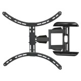 Suport TV de perete Hama Full Motion 118620, Reglabil, 37&quot;-65&quot; (93cm-164cm), 35 Kg, Negru