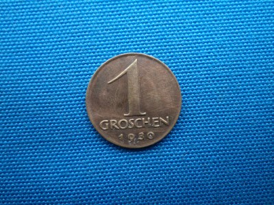 1 GROSCHEN 1930 AUSTRIA foto