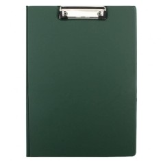 Clipboard A5 DACO Dublu, Verde, Material Plastic, Clipboarduri Duble, Clipboard Documente, Accesorii Documente, Suporturi de Scris, Suport de Scris, C foto