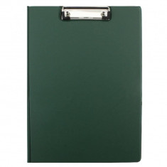 Clipboard A5 DACO Dublu, Verde, Material Plastic, Clipboarduri Duble, Clipboard Documente, Accesorii Documente, Suporturi de Scris, Suport de Scris, C