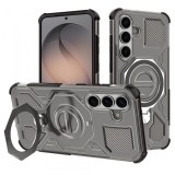 Husa pentru Samsung Galaxy S26 S942, Techsuit, Carbon Shield Pro, Fumurie