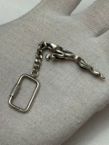 BRELOC CHEI ARGINT 925 - JAGUAR - 25g - Vintage !