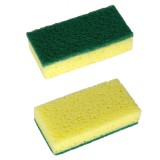 Burete Bucătărie, Set 2 Bucăți, Dimensiuni 12x8x3.5 cm, Verde-Galben, Oem