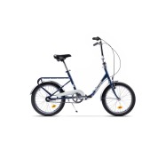 Bicicleta Pegas Practic Retro 20 inch, Otel, 3S Albastru