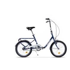 Bicicleta Pegas Practic Retro 20 inch, Otel, 3S Albastru