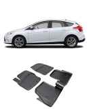 Cumpara ieftin Covorase cauciuc tavita dedicate FORD FOCUS III (2011-2015) - 5 PCS