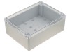 Carcasa Universala GAINTA G2120C Policarbonat IP65 150x200x75mm Capac Transparent Gri Deschis