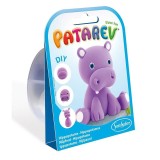 Kit Creativ - Mini Plastilina Patarev Hipopotam, Sentosphere