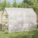 vidaXL &Icirc;mpătură cu ochiuri Transparent 3 x 4 m Polietilenă 3429275