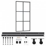 Cumpara ieftin Usa glisanta cu set feronerie, 102x205 cm, sticla ESG/aluminiu