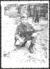 FOTOGRAFIE - GALAȚI 1993 - SOLDAT &Icirc;N UNIFORMĂ MILITARĂ - STAGIU MILITAR