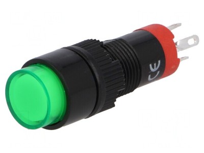 Comutator apăsare 2 poziții SPDT 0.5A 250VAC IP40 foto