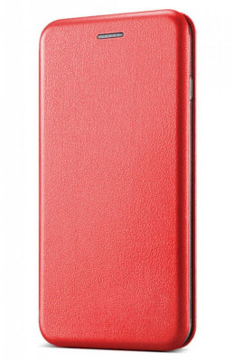 Husa de protectie tip carte pentru Samsung Galaxy A22 4G, Inchidere magnetica, Rosu foto