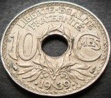 Cumpara ieftin Moneda istorica 10 CENTIMES - FRANTA, anul 1939 * cod 882 - excelenta