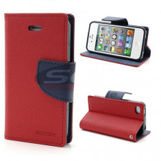 Toc FlipCover Fancy HTC One M9 RED-NAVY