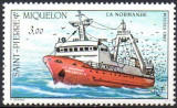 C4345 - St.Pierre si Miquelon 1987 - Navigatie neuzat,perfecta stare, Nestampilat