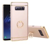 Cumpara ieftin Husa Samsung Galaxy Note 8 MyStyle Elegance Luxury 3in1 Ring Auriu - Protectie Soc, Praf, Zgarieturi, Carcasa