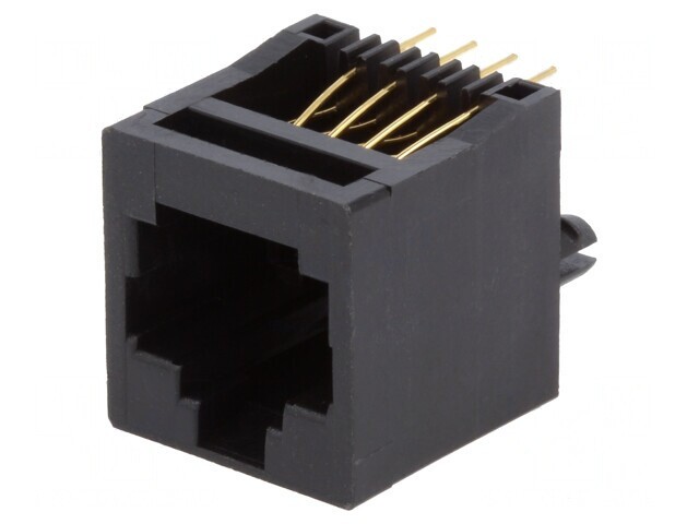 Soclu RJ45 8p8c THT Drept