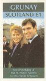 Grunay (Scotland) 1986-Nunta regala,Printul Andrew cu Sarah Ferguson,ned.COL.04, Regi, Nestampilat