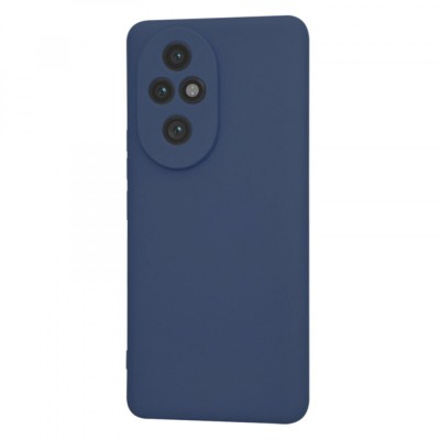 Husa Honor 200 5G Silicon Matte Albastru foto