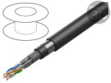 Cablu S/FTP 4x2x24AWG Ethernet industrial 6a cu PVC