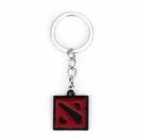 Breloc Pentru Chei - DOTA 2 - Calitate Foarte Buna - Rosu Cu Negru