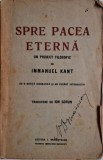 Spre pacea eterna &ndash; Immanuel Kant