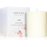 Ester &amp; erik scented candle magnolia &amp; blackcurrant (no. 51) lum&acirc;nare parfumată Refil 350 g