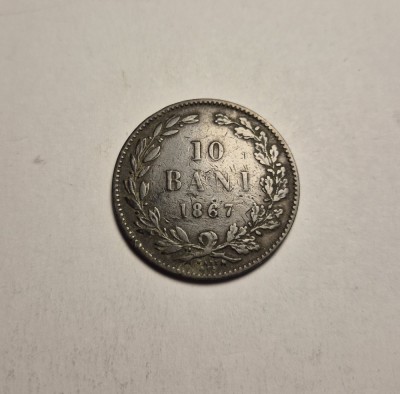 10 Bani 1867 Watt foto