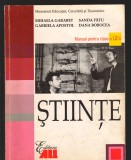 C9306 STIINTE. MANUAL CLASA A 12- a - MIHAELA GARABET, SANDA FATU, APOSTOL