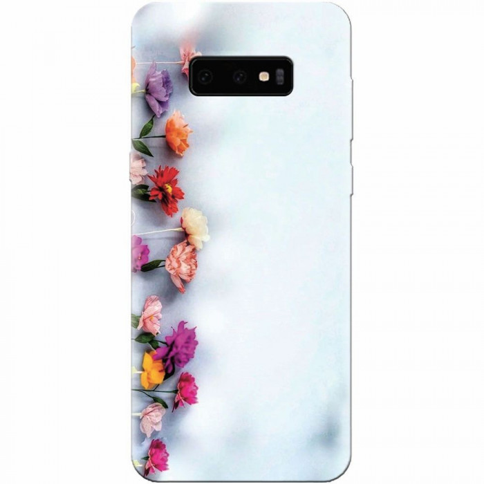 Husa silicon pentru Samsung Galaxy S10 Lite, Flowers