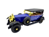 Macheta masina clasica Rolls Royce 1:24 replica metalica deschidere usi capota sunete si lumini