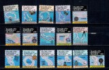 Marshall Islands 1984-1985 - Insulele, harți, serii neuzate