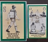 Bernera island cercetasi, scutism 2 Blocuri nedantelate MNH, Nestampilat