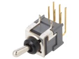 Comutator Basculant DPDT ON-ON 0,1A 28V