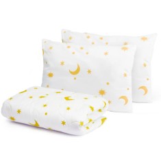 Set Eco Pilota Imprimata 200x220 Cm +2 Perne 50x70 Cm