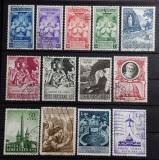 Vatican - lot 13 timbre stampilate