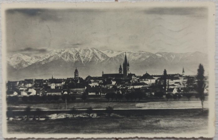 Sibiu, vedere partiala de la marginea orasului// CP Emil Fischer