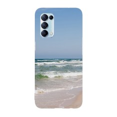 Husa compatibila cu Oppo Find X5 Pro model Clear sky over beach, Silicon, TPU, Viceversa