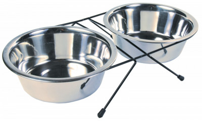 Set 2 buc Castron Inox In Suport 1.8 l 20 cm 24833 foto