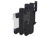 Releu intermediar SPDT 24VDC 6A pentru șină DIN