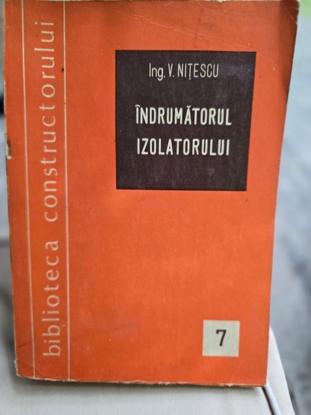 Indrumatorul izolatorului - V. Nitescu