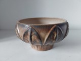 Bol ceramic vintage / frunctiera - karlsruhe Narisruhs 7896, Mid-Century Modern 11 cm inaltime Art-Deco