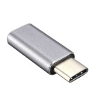 Adaptor USB3.1 USB Type C tata - micro USB mama OTG carcasa aluminiu