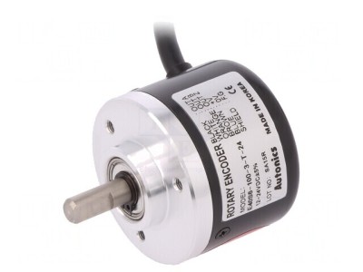 Encoder incremental 12-24VDC 100imp/rotație IP50 ax 6mm foto