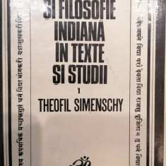 Cultura si filosofie indiana in texte si studii