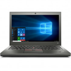 Laptop Lenovo Refurbished ThinkPad X250 12.5 inch HD Touch Intel Core i5-5300U 8GB DDR3 500GB HDD Windows 10 Pro Black foto