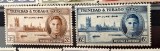 Lot 2 timbre Trinidad &amp; Tobago 1946 &ndash; Victoria Aliaților, Regele George VI -A85