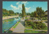 CPIB 24729 CARTE POSTALA - TIMISOARA, CANALUL BEGA, CIRCULATA, 1971, STAMPILE, TIMBRU, KRUGER, Fotografie